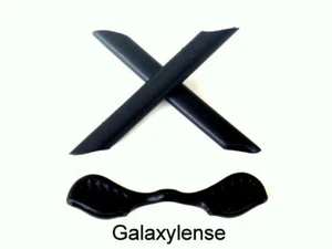 Galaxy Earsocks & Nose Pads Rubber Kits For Oakley Radarlock Path Black - Picture 1 of 2
