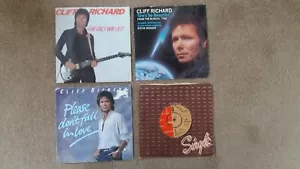 Cliff Richard - 4 x 7" Singles - The Only Way Out, We Don't Talk.... + 2 others - Bild 1 von 2