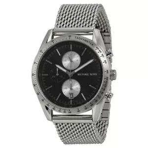 Michael Kors MK8387 Uomo Tono Argento Analogico Taglia 6 3/4" - Foto 1 di 3