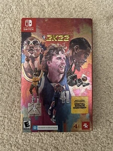 NBA 2K22 75th Anniversary Edition Nintendo Switch Rare - USA Ed. - Ready to Ship - Picture 1 of 9