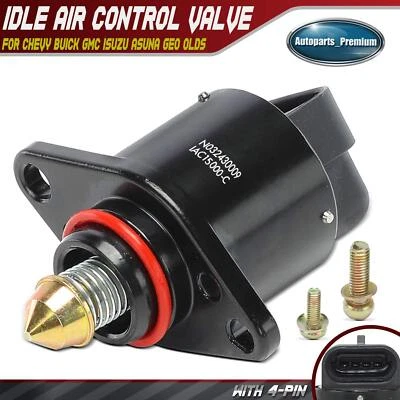 Válvula de control de aire de ralentí para Chevrolet S10 Astro Buick GMC Isuzu Asuna Geo Olds Foto 1 de 4