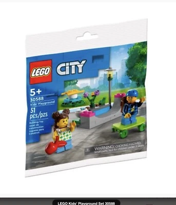 Lego City Parque Infantil 30588 / Mini Bolsa de Polietileno Juego Pequeño Foto 1 de 2