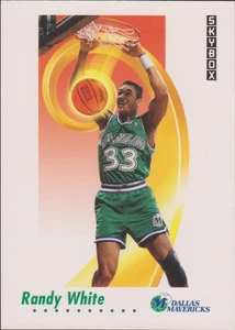 1991-92 Skybox #65 Randy White Dallas Mavericks Basketball Card - Picture 1 of 1