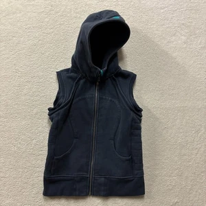 Lululemon Damen Weste Hoodie M/L dunkelblau stark gut getragen Activewear Gym - Bild 1 von 8