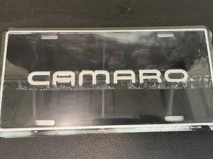 CHEVROLET CAMARO BLOCK LETTERS LICENSE PLATE - Picture 1 of 1