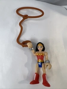 Fisher Price Imaginext DC Super Friends Wonder Woman 3" Figure With Lasso - Imagen 1 de 8