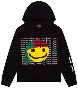 NWT Denim Tears x Cactus Plant Flea Market Cactus Tears Hoodie Black S M L XL XX - Picture 1 of 5