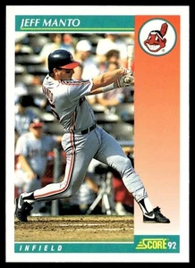 1992 Score Jeff Manto Cleveland Indians #666 - Picture 1 of 2