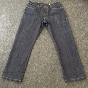 Imogene + Willie Charlie CUT Selvedge Jeans 32x28 Straight Blue Denim USA Made - Bild 1 von 13