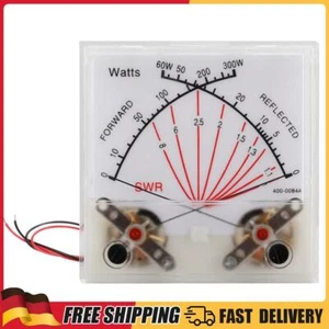 SWR Wattmeter Radiosender Vorwärts 300W Reflektierter 60W Leistungsmessersender - Zdjęcie 1 z 3