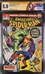 AMAZING SPIDER-MAN #120 - 5/73 CGC SIGNATURE SERIES SIGNED BY ROY THOMAS CGC 5.0 - Picture 1 of 2