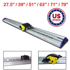 27.5" - 79" Sliding KT Board Trimmer Cutting Ruler for PP Paper PVC PET Cutting