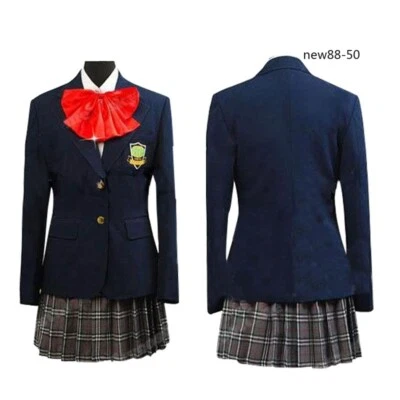 Costume Halloween Kill Bill Gogo Yubari scuola giapponese ragazza uniforme cosplay JK - Immagine 1 di 4