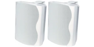 50W 8 Ohm White Wall Mount Speaker Pair - Picture 1 of 1
