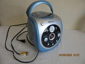 Memorex Portable Karaoke System with CD+Graphics MKS2115NBL - Picture 1 of 7