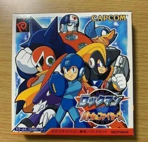 SNK Neo Geo Pocket ROCKMAN Megaman BATTLE and FIGHTERS Cartridge Manual CAPCOM - Picture 1 of 6