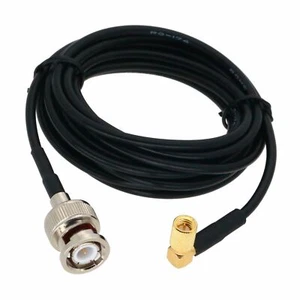 BNC to Microdot 90° M/M RG174 Cable 1~10M for TOFD NDT GE Accelerometer - Picture 1 of 3