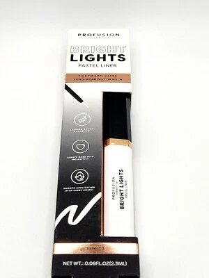 PROFUSION Cosmetics Bright Lights Pastel Liner ~ White - Image 1 of 2