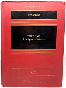 Deliktsrecht: Prinzipien in der Praxis, [Aspen Connected Casebook] 2nd Ed Underwood - Bild 1 von 8