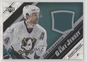 2005-06 Upper Deck UD Game Jersey Series 1 Rob Niedermayer #J-RN