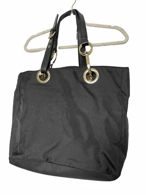 Cartera JPK Paris 75 interior floral negra asas dobles bolsillos dorados herrajes Foto 1 de 4