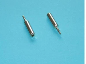 6 PCS 2.5 mm Male to 3.5 mm Female Stereo Audio Headphone Adapter Converter Jack - Picture 1 of 1