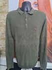 ONE TRUE SAXON green polo jumper large