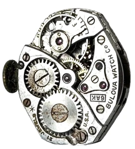 Orologio Meccanico Bulova 6AK Donna 21 Jewel PER RICAMBI 20-230 - Foto 1 di 4