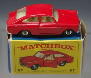 MATCHBOX VOLKSWAGEN 1600 TL #67 VG CONDITION ORIGINAL BOX RARE - Picture 1 of 7