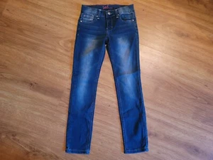 Lee Jeans Denim Pants Adjustable Waist GREAT Condition! Girls Size 8 SKINNY - Picture 1 of 4