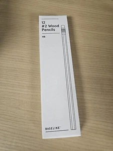 (Caja de 1440) Lápices de madera grapas Baseline Nº 2 12/PK BL58134 - Imagen 1 de 5