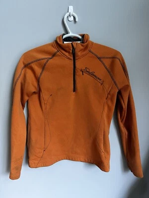 Suéter vintage Salomon 1/4 cremallera - mediano para mujer Foto 1 de 4