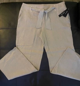 Style & Co. Leinenhose mit weitem Bein beige Größe 16 - Bild 1 von 12