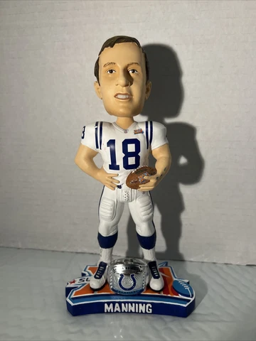 Peyton Manning Bobblehead Colts Super Bowl XLI (No Box) Cover