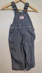 Round House Stripped Overalls Sz 6 Kids - Picture 1 of 4