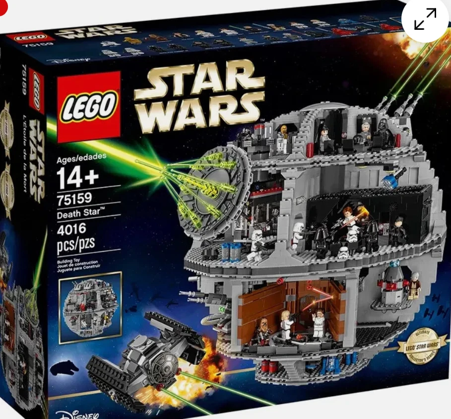 LEGO Star Wars 75159 Estrella de la Muerte (sin minifiguras)  Foto 1 de 1