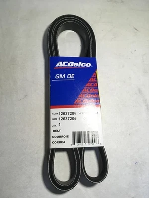 SILVERADO SIERRA 2003-2006 4.8 5.3 6.0 CORREA SERPENTINA CON 145 AMP ALT 12637204 Foto 1 de 4