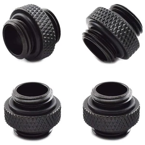 4-Pack G1/4 inch 5mm Male to Male Connector with Sealed O- for PC Water4854 - Photo 1/6