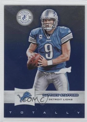 2011 Panini Totally Certified Totally Blue /50 Matthew Stafford #69 - Image 1 of 2