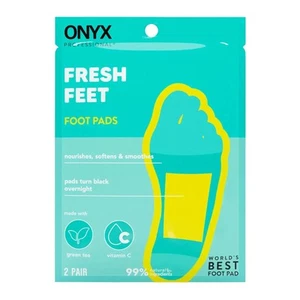 Onyx Professional Fresh Feet Detox Foot Pads Remove Toxins & Impurities, 2 Pairs - Picture 1 of 1