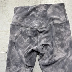 Lululemon Diamond Dye Gray Workout Gym Stretch Align Sz 6 - Picture 1 of 6