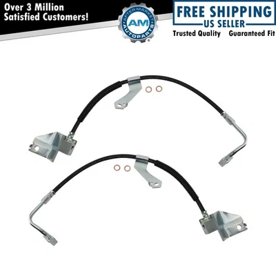 Front Brake Hose Fits 1997-1998 Ford Expedition 1997-2001 F-150 1997-1999 F-250 - Image 1 of 4