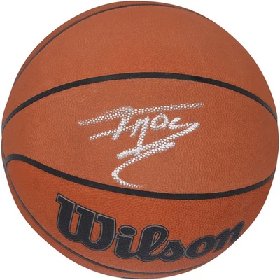 Tracy McGrady Houston Rockets Autografiado Wilson Juego Oficial Baloncesto Foto 1 de 3