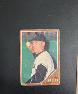1962 Topps Tom Haller #356 - Poor / Low Grade / Filler - San Francisco Giants - Picture 1 of 2