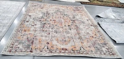 Alfombra de manchas traseras BEIGE/NARANJA 8' X 10', precio reducido 1172758086 MAD473E-8 Foto 1 de 4