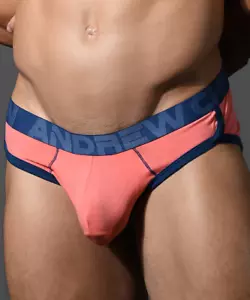Andrew Christian CoolFlex Modal Brief w/Show-It - Coral Size Large - Picture 1 of 6