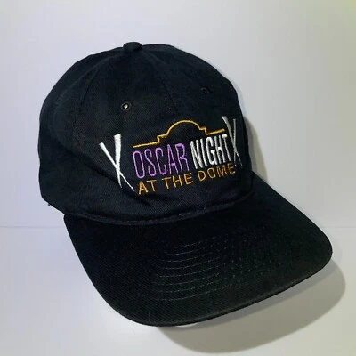 Gorra de béisbol Oscar Night at The Dome de colección negra 100 % algodón gorra fresca Foto 1 de 4
