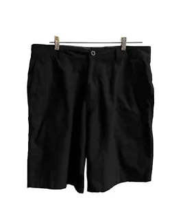 Pantalones cortos negros planos de mezcla de poliéster O'Neill talla 34 (M582) - Imagen 1 de 6