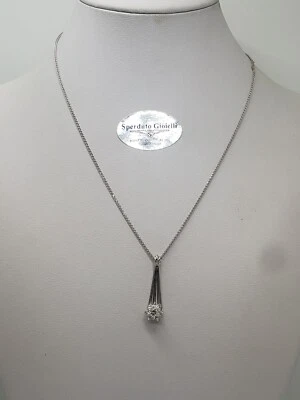 Recarlo Collar de Mujer de Oro Blanco 18KT y Diamantes De 0.26CT (0014) Outlet - Imagen 1 de 4