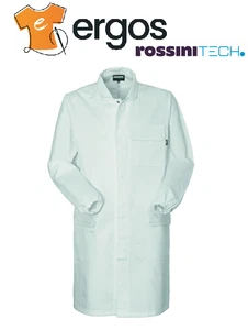 ROSSINI ANGIOLINA Camice con Bottoni Antiacido Bianco Uomo Donna Unisex A60137